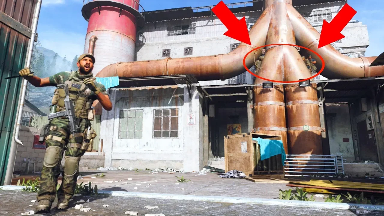 THE MOST OVERPOWERED HIDING SPOT EVER IN MW!!! HIDE N' SEEK ON MODERN WARFARE