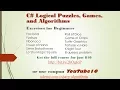 C Logical Puzzles Games and Algorithms Tortoise vs Hare Part 1