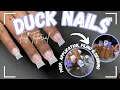 DUCK NAILS FULL TUTORIAL Beginner Friendly