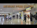4K Stopping by the Newark Penn Station in New Jersey