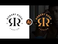 Professional minimal RR letter logo design tutorial - Adobe illustrator CC