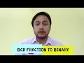 BCD Fraction to Binary Conversion