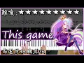 Download Lagu 【Piano Cover】鈴木このみ - This Game｜日更挑戰高還原9星歌曲｜遊戲人生/No Game No Life OP｜高還原純鋼琴版｜高音質/附譜