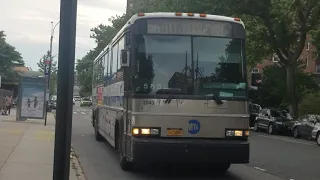 MTA Bus Company 2002 MCI D4500 2843 On The QM40 At 63rd Road 98th Place
