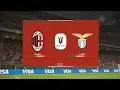 AC Milan vs Lazio - San Siro - 2018-19 Coppa Italia - PES 2019