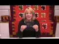 The Autumn leaf template demonstration