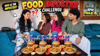 Food Imposter Challenge🍔😂 | Pani paali😭 | thejathangu😉 