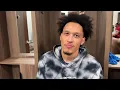 NC State forward Darrion Williams discusses ACC Tournament loss to Virginia