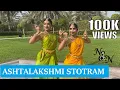 Download Lagu Ashtalakshmi Stotram | Bharatanatyam Dance Choreography | Nidhi and Neha
