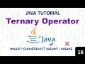 Java Ternary Operator How to Use Conditional Operator for Cleaner Code Java Full Course