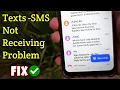 Download Lagu How to Fix It When You're Not Receiving Texts - SMS on Android