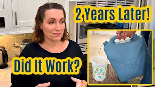 Testing My Long Term Water Storage After 2 Years Taste Bacteria Tests - Emergency Water Supply