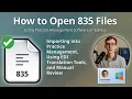 How to Open 835 Files Electronic Remittance Advice