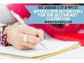 Interactive Notebooks for Secondary Teachers