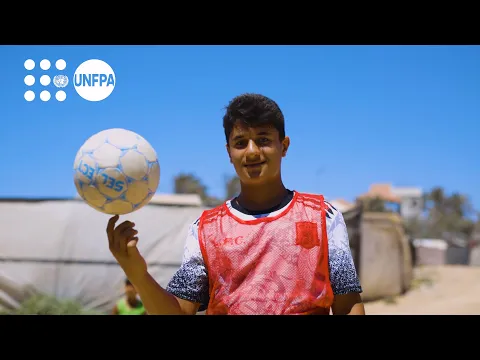 Football inspires hope for children caught in crisis in Gaza