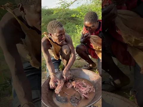 He don’t want to share baboon meat with others