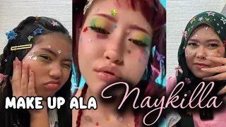 Senja Ngikutin Make Up Ala Naykilla