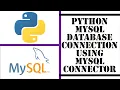How to connect python with MySQL Database Python Database Connection 2022 RockingSupport