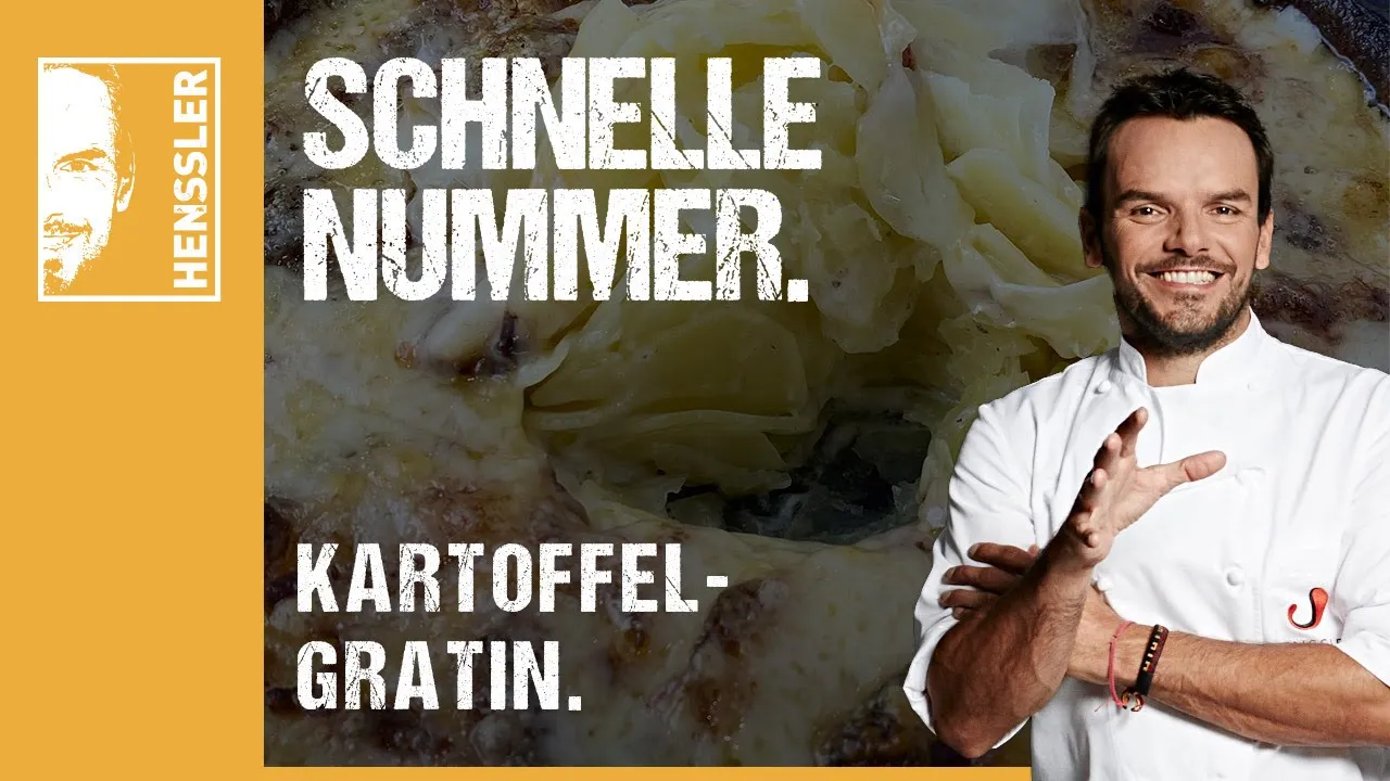 
          
          
          
            
            Schnelles Kartoffelgratin-Rezept von Steffen Henssler
          
        . 