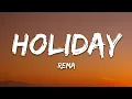 Download Lagu Rema - Holiday (Lyrics)