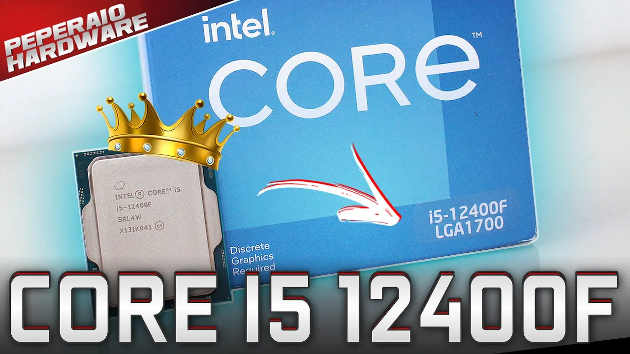 Review Intel Core I5 12400F - Destronou o 5600x, cobrando menos... Benchmarks de CPU, Render, Games