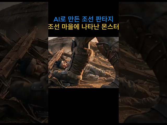 조선 마을에 침략한 몬스터의 정체는?!