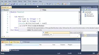 Visual Basic Tutorial 9 Math Operators YouTube