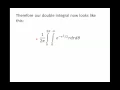 Integrating Normal Probability Density