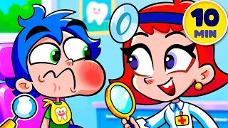 🦷 Boo Is Scared of the Dentist… Until He Sees It's Actually Fun! 😄 | Chaka Kids