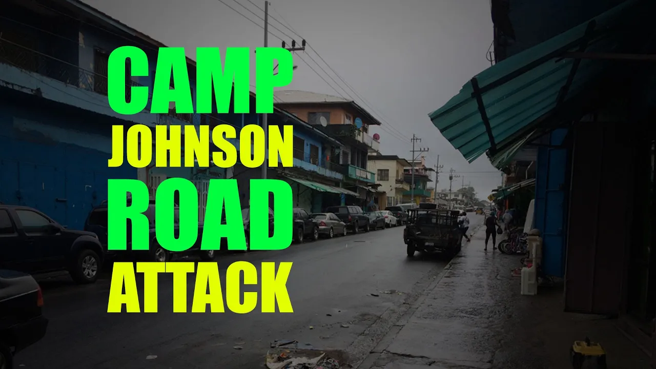 Warring Factions Attack And Destroy Camp Johnson Road, Monrovia Liberia (Joe Wylie TRC Testimony)