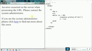 VB script control structures part 2 DWPD Unit 5 CSE 6th semester polytechnic CSVTU