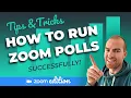 How to run Zoom Polls like a PRO Tips Tricks