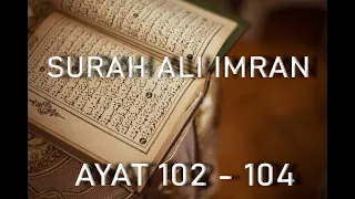 Download Surah Ali Imran ayat 102 -104   JF  Irama Rost MP3