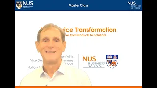 Master Class: B2B Service Transformation: How to Move from Products to Solutions