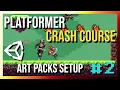 Installing Art Packs for Project - 2D Platformer Crash Course