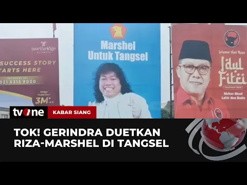 Gerindra Usung Riza Patria dan Marshel di Pilkada Tangsel