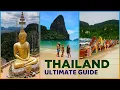 THAILAND TRAVEL GUIDE 2025 | 4 Week Complete Route from Bangkok to the Most Stunning Places