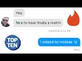 Top 25 Hilarious Conversations Ultimate Funny Tinder Montage Top 10 Daily