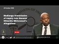Download Lagu Madlanga Commission of Inquiry into General Nhlanhla Mkhwanazi's Allegations