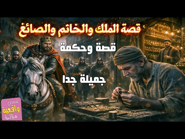 ⁣قصة الملك والخاتم والصائغ || قصة وحكمة جميلة جداً !!!
