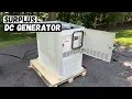 Converting a Telecom DC Generator for Off-Grid Lithium Charging