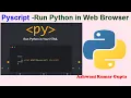 How to run Python in your Web Browser using PyScript Will it replace Java Script in Hindi Urdu