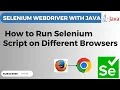 Selenium WebDriver Tutorial Run Selenium Script on Different Browsers Chrome Firefox
