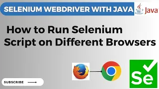 Selenium WebDriver Tutorial Run Selenium Script on Different Browsers Chrome Firefox