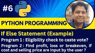 Python Tutorial Python Programming If else statement