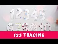 1-10 Counting and Tracing Numbers Free Printable