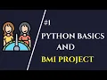 PYTHON BASICS BMI PROJECT TUTORIAL 3 PYCHARM
