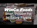 WinCo Foods Smart Shopper Tip In-Store Flyers