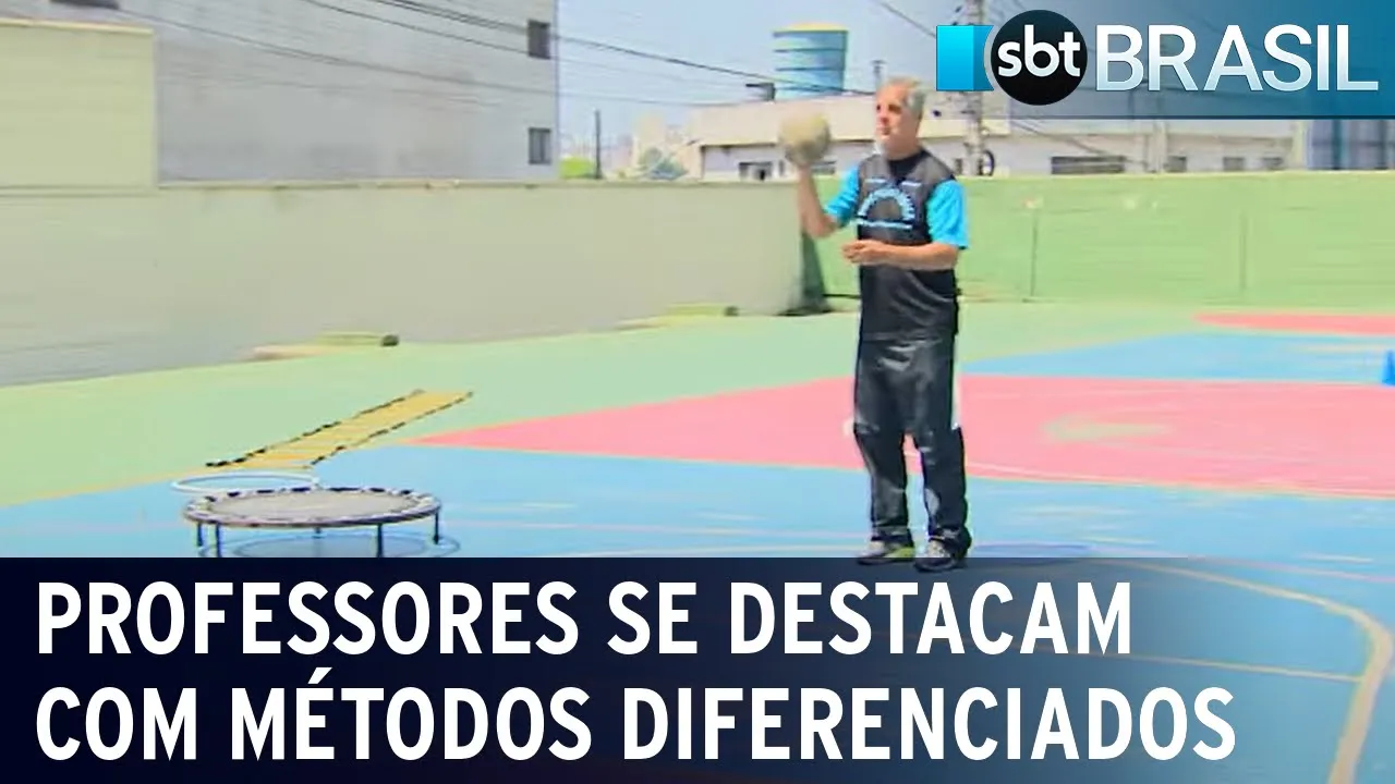Professores se destacam com métodos diferenciados | SBT Brasil (16/10/23)