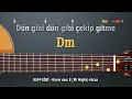 Lagu Kum Gibi gitar akorları - Hicaz makamı - E (mi majör) #akormerkezi
